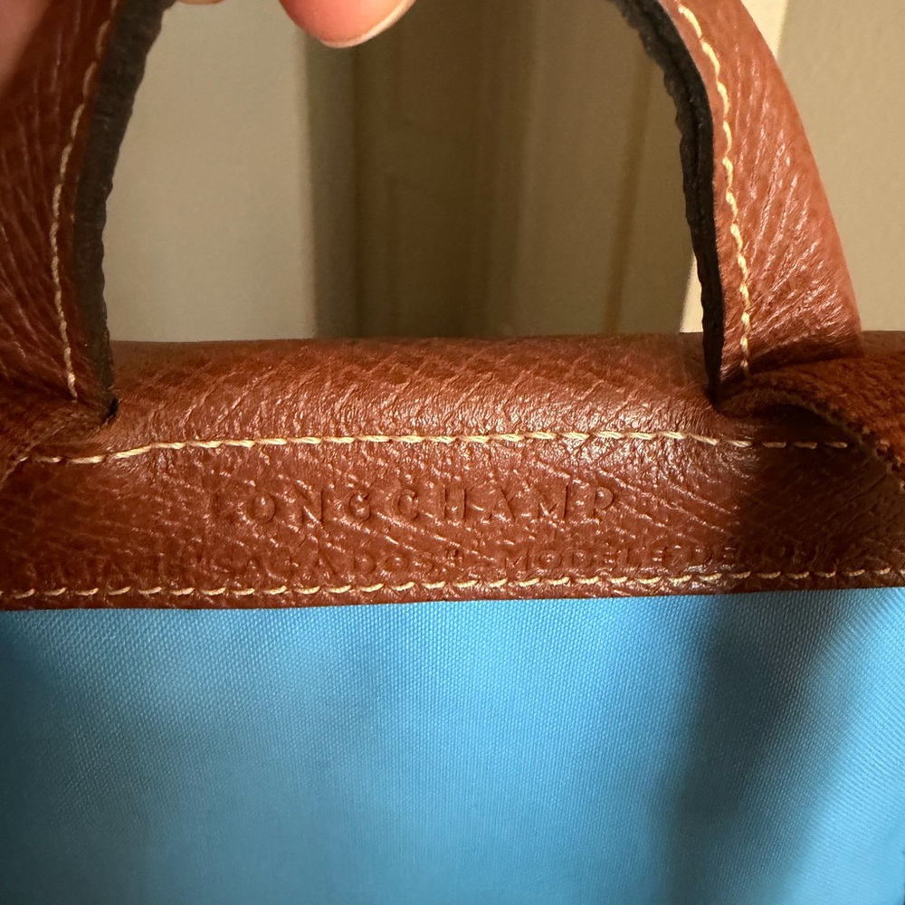 Longchamp Blue 12” Backpack - Picture 3 of 6